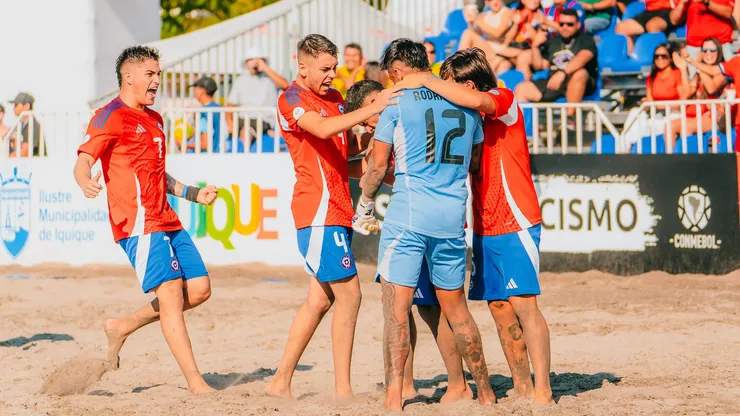 La Roja está lista para su debut en el Mundial de Fútbol Playa 2025. (Foto: Conmebol)