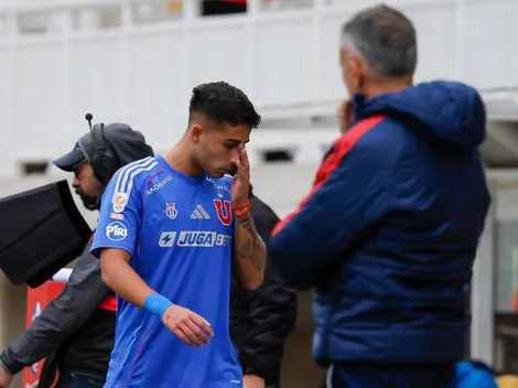 Superman Vargas le golpea la mesa a Lucas Assadi en la U