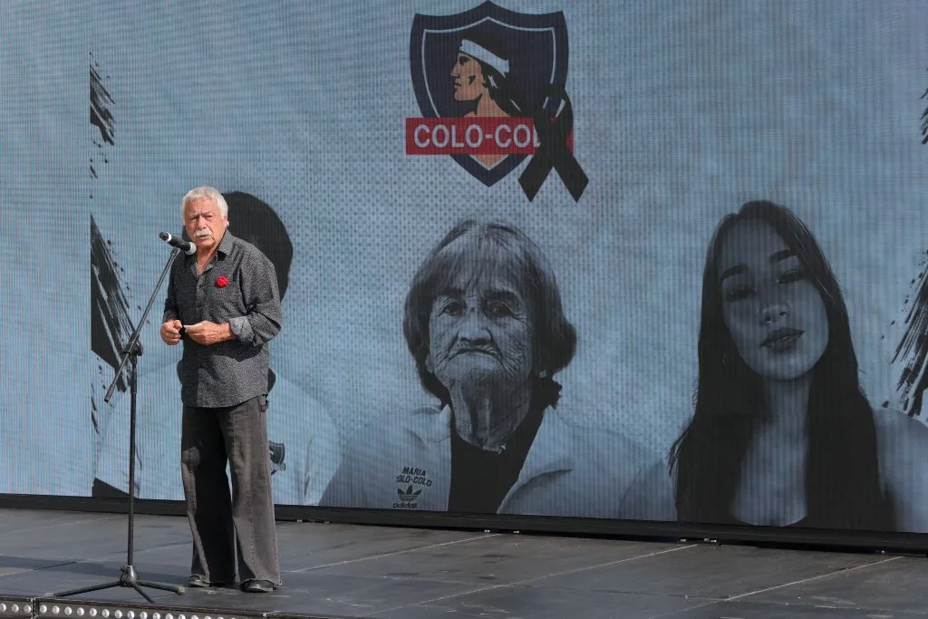 Hoy, a sus 74 años, Caszely sigue representando a Colo Colo con la misma energía que lo caracterizó en la cancha | FOTO: Javier Torres