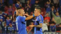 Israel Poblete no esconde su felicidad por jugar junto a Charles Aránguiz y Marcelo Díaz.