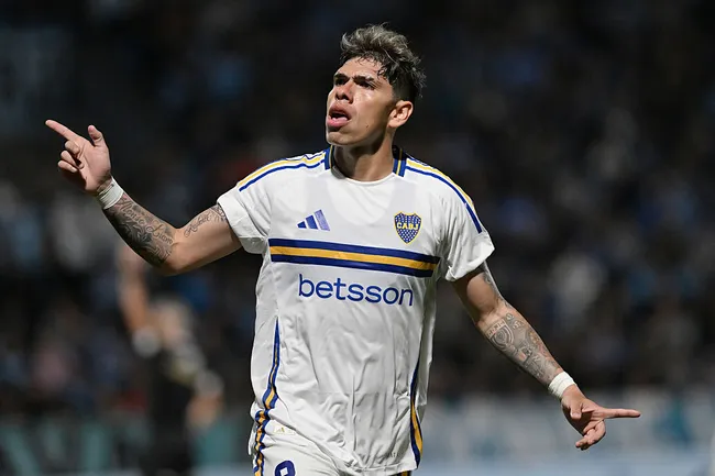 En 12 partidos con Boca, Palacios suma 3 goles y 3 asistencias (Getty Images).