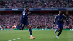 Dembelé guió el triunfo del PSG ante Arsenal en Champions League (Getty Images).