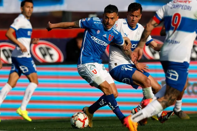 Aravena ve a la U como favorita | Foto: Photosport