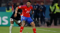 Fernando Zampedri debutó en la Roja en la última fecha clasificatoria (Photosport).