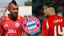 Arturo Vidal le entrega su venia a Felipe Loyola ante posible traspaso al Bayern.