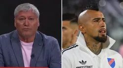 Patricio Yáñez le para los carros a Arturo Vidal en Colo Colo