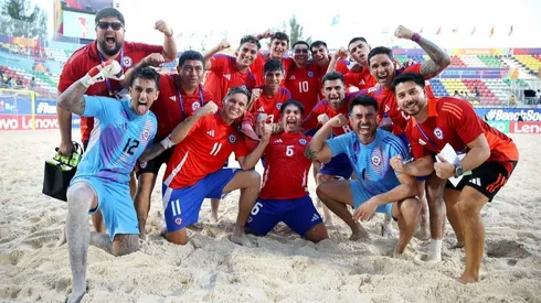 La Selección Chilena de fútbol playa logró una importante victoria en su debut