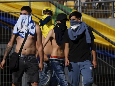 Caos en Viña: hinchas de Everton no soportan la derrota y destrozan todo para "apretar" al plantel