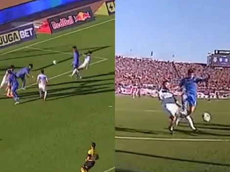 La 'polémica' del primer tiempo: ¿Era penal contra Fabián Hormazábal en la U?