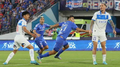 Universidad de Chile se quedó con el Clásico Universitario. (Foto: Photosport)