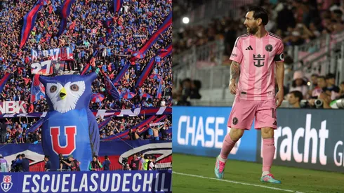 Gran público fue a ver a Universidad de Chile versus el que vio a Messi ayer.
