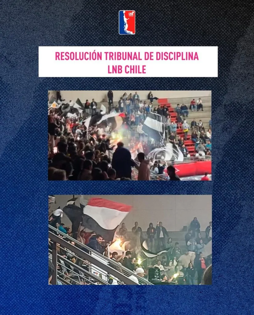 Las imágenes que compartió la LNB en sus redes sociales.