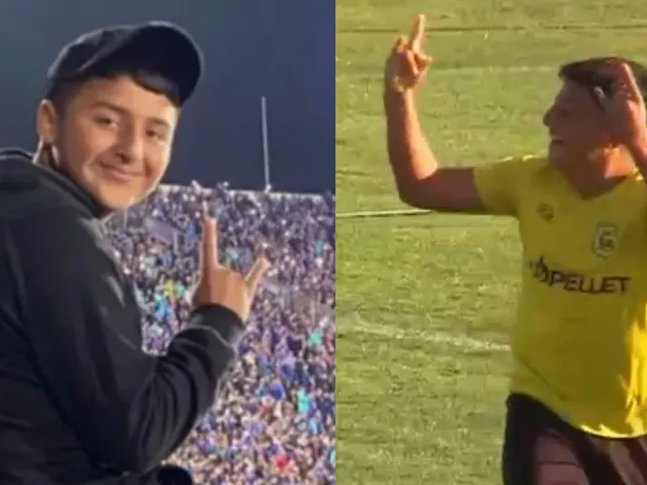 Hijo de Chupete Suazo le anota a Colo Colo y confirma su amor por la U