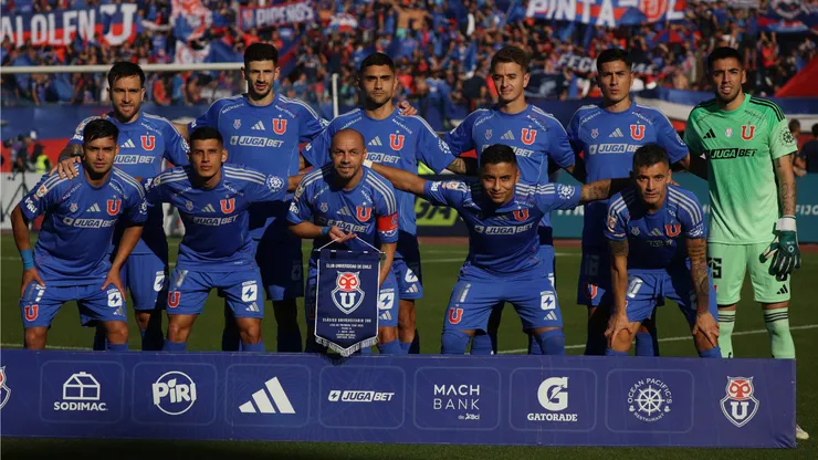 Universidad de Chile tiene formación para visitar a Curicó Unido.