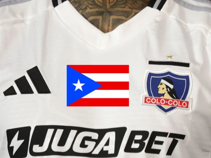 VIDEO: Cantante puertorriqueño promociona canción con camiseta de Colo Colo