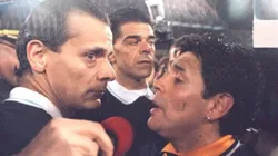 Las dos razones de Javier Castrilli para expulsar a Diego Maradona.