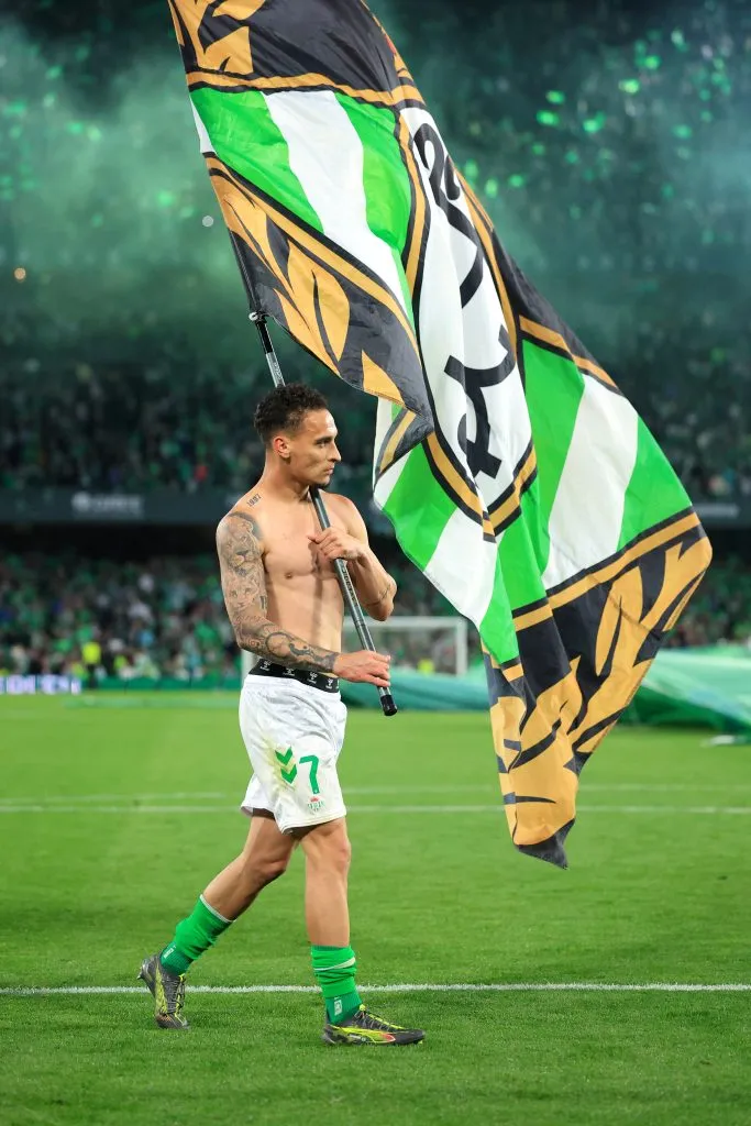 Antony dos Santos en el Real Betis. (Foto: Fran Santiago/Getty Images)