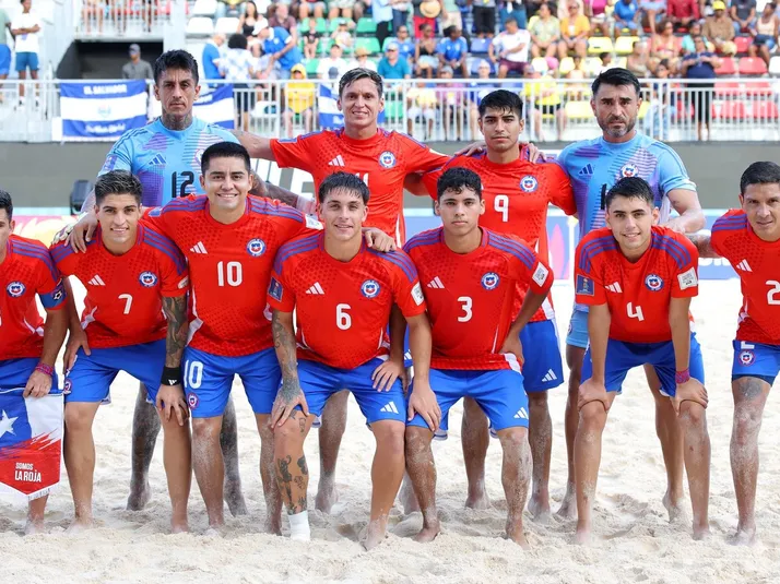 Así terminó el grupo de Chile en el Mundial de Fútbol Playa 2025