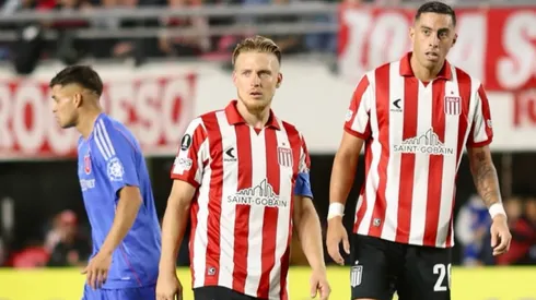 La formación de Estudiantes de La Plata para visitar a Universidad de Chile por Copa Libertadores.