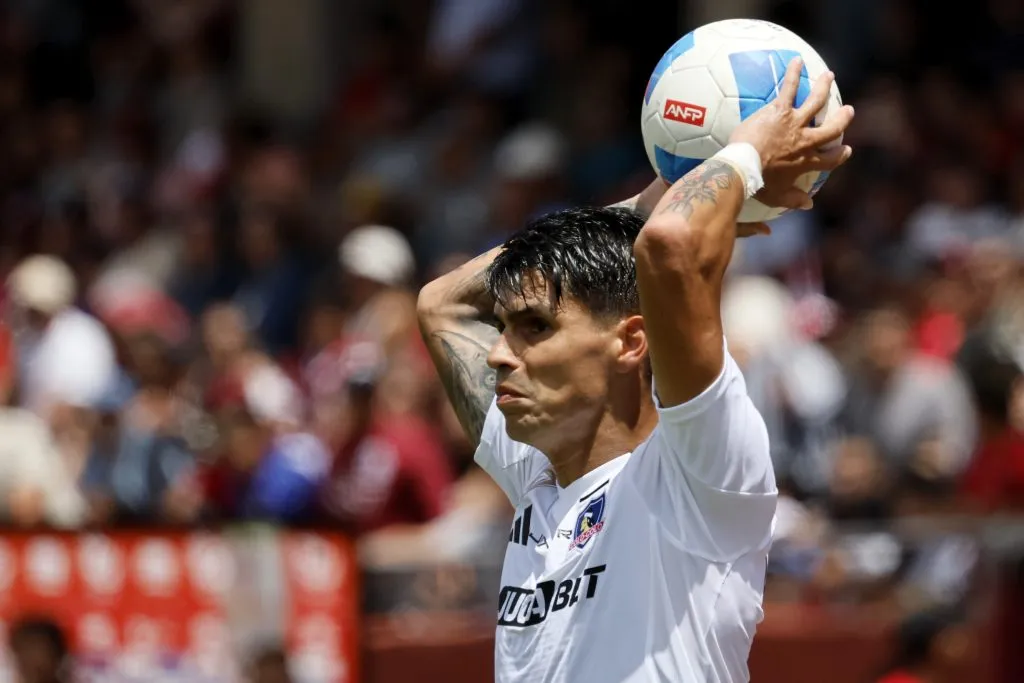 Erick Wiemberg podría ser una sorpresa en Colo Colo ante Fortaleza. (Foto: Andrés Pina/Photosport)