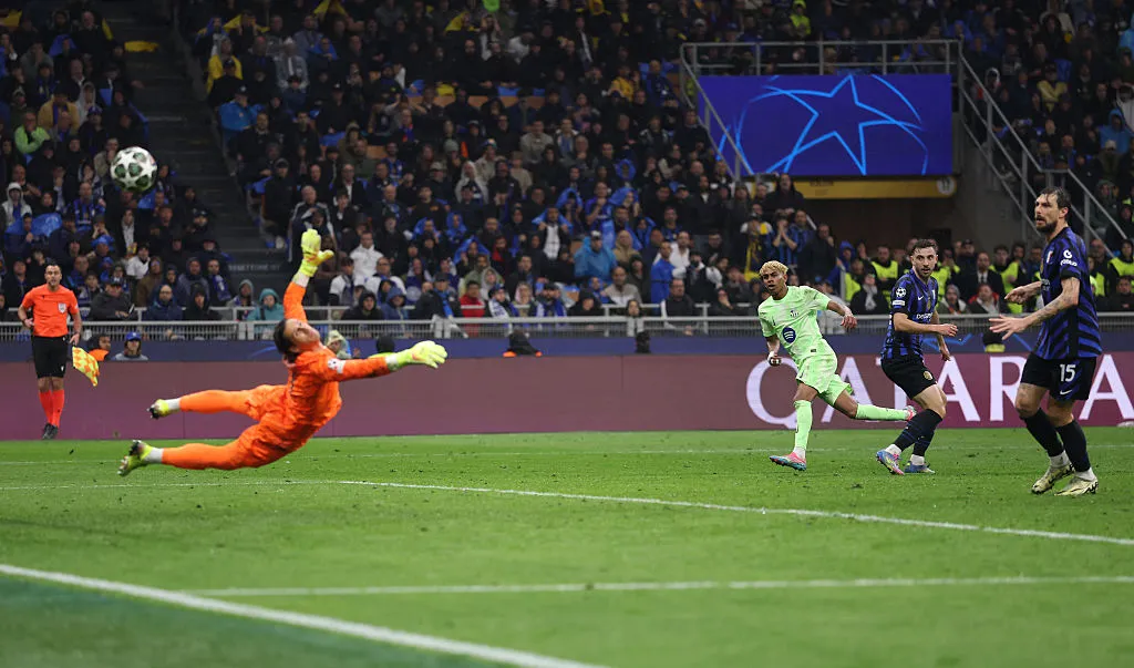 Yann Sommer y una noche legendaria para la clasificación del Inter de Milán (Getty Images).