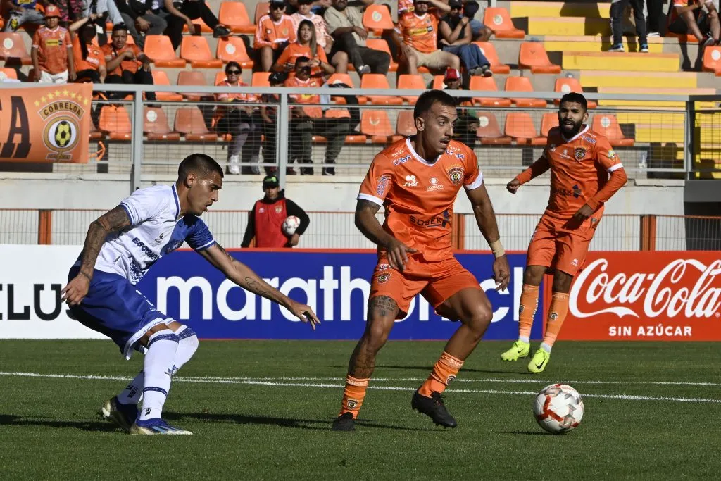 Arace solamente alcanzó a disputar seis partidos oficiales con los del Loa | FOTO: Pedro Tapia/Photosport