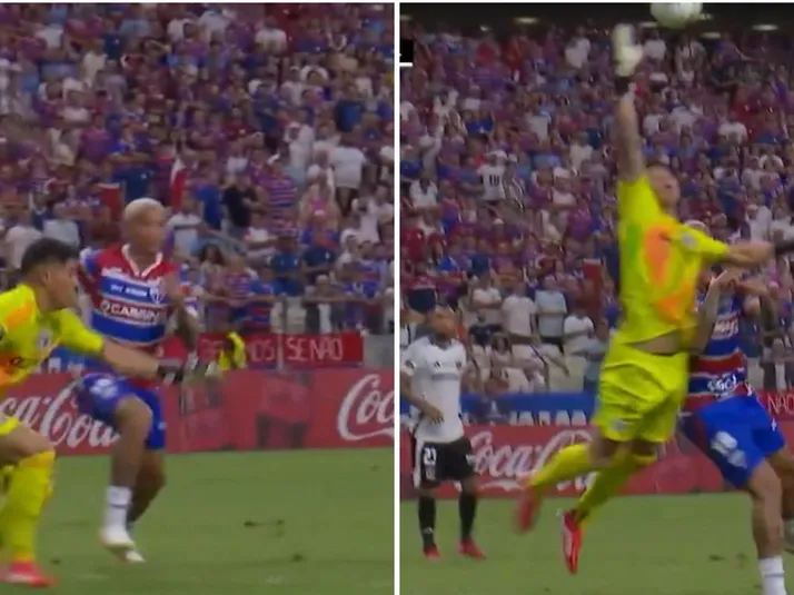 VIDEO: el grosero error de Cortés para el gol de Deyverson en la Libertadores