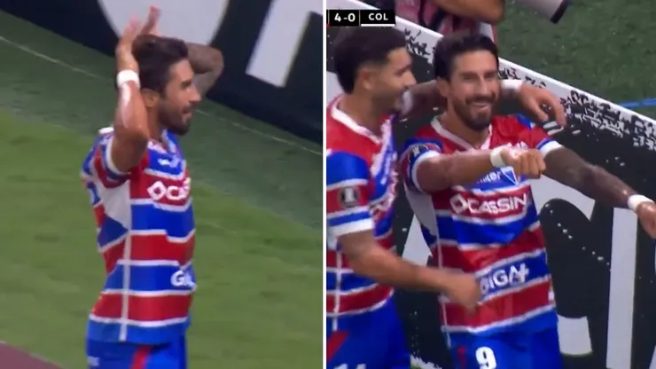 Juan Martín Lucero cumplió con la ley del ex y le celebró a Colo Colo
