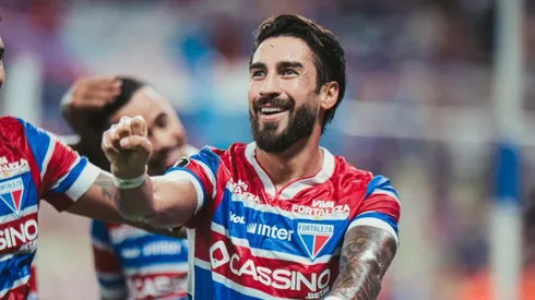 Lucero fue uno de los autores de los goles en la goleada de Fortaleza a Colo Colo.