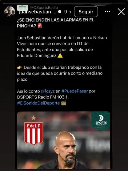 Juan Sebastián Verón furioso con la prensa argentina