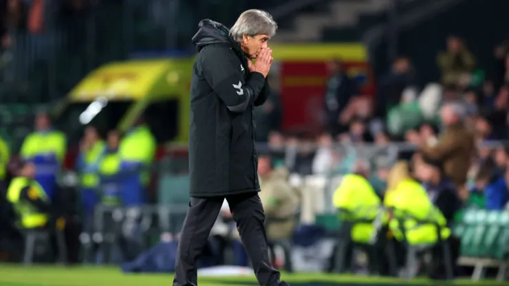 Manuel Pellegrini está a 90' de hacer historia en Real Betis (Getty Images).