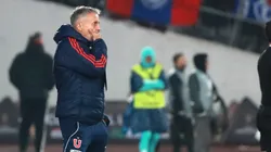 Gustavo Álvarez se refiere a los goles que recibió la U. (Foto: Photosport)