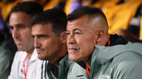SANTIAGO, CHILE – APRIL 22: Head Coach Jorge Almiron of Colo Colo looks on during the CONMEBOL Copa Libertadores group E match between Colo Colo and Racing Club at Estadio Monumental David Arellano on April 22, 2025 in Santiago, Chile. (Photo by Marcelo Hernandez/Getty Images)