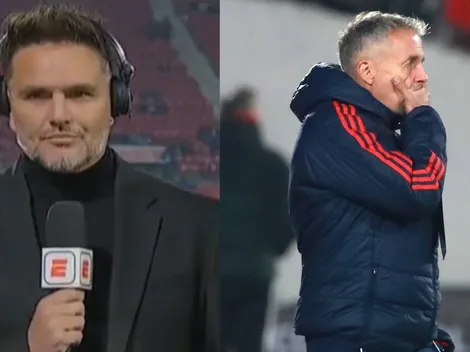 Olarra arremete contra dos jugadores de la U tras la goleada ante Estudiantes