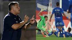 Claudio Borghi se refiere al primer gol que recibe Universidad de Chile. (Foto: Photosport)