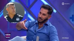 El referente azul le prestó ropa al técnico de Colo Colo.