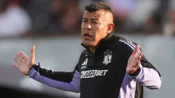 Jorge Almirón ha sido blanco de críticas tras la dura eliminación de Colo Colo en Copa Chile (Foto: Photosport)