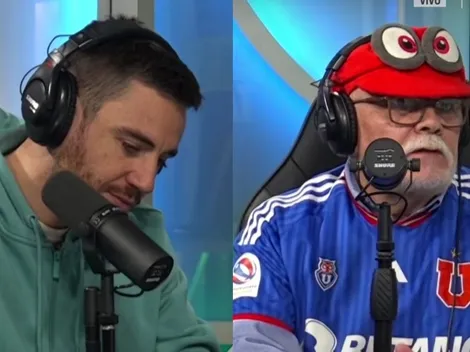 Fouillioux se emociona tras recibir un especial obsequio de dos fanáticos azules