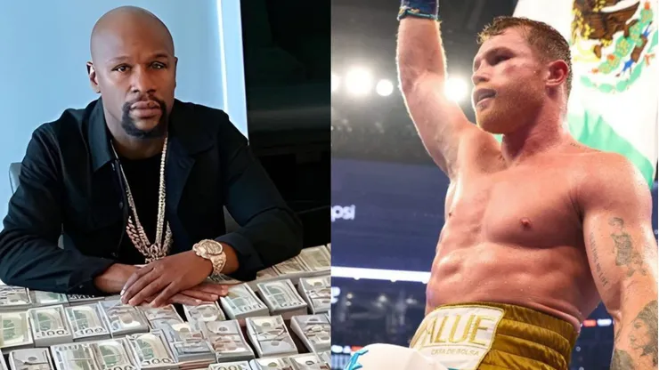 Money Mayweather se tuvo fe y le apostó una buena fortuna a Saúl "Canelo" Álvarez.
