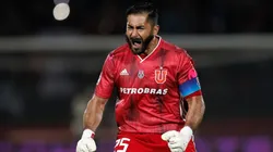 Johnny Herrera, el más ganador en la historia de la U (Photosport).