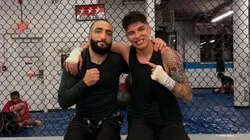 El chileno estará presente en la esquina del palestino en el combate por la defensa de título.