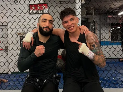 Jaula Bahamondes acompañará a Belal en su defensa de título en la UFC