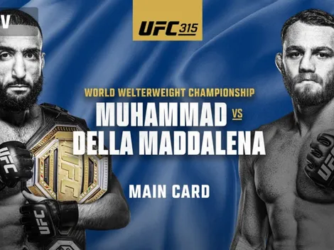UFC 315: Horarios para LATAM y Cómo ver EN VIVO el evento Muhammad vs Della Maddalena