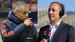 La reacción de Marcelo Díaz tras su cruce con Gustavo ÁLvarez.