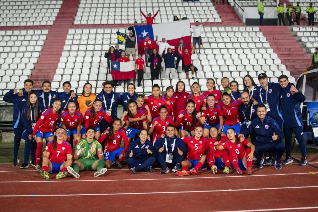 Chile se clasificó al hexagonal final del Sudamericano Femenino Sub-17. (Foto: Santiago Álvarez – Comunicaciones FFCH).