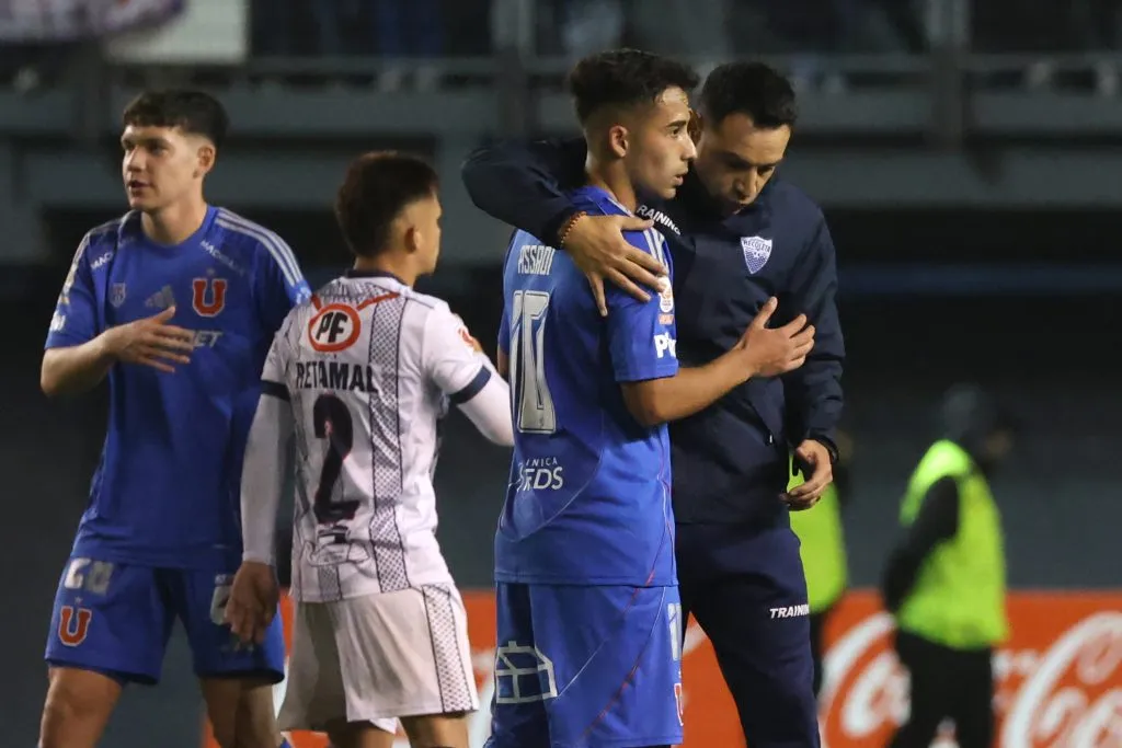 Romai Ugarte no quedó conforme con el duelo de Lucas Assadi en Universidad de Chile.