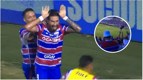 El gol de Juan Martín Lucero que se hace viral en Brasil tras esta acción