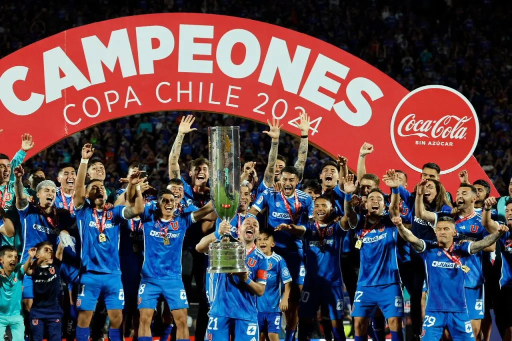 La U buscará revalidar el título de Copa Chile (Photosport).