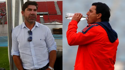 Marcelo Salas se refiere a Esteban Valencia en el cargo de director técnico. (Foto: Photosport)