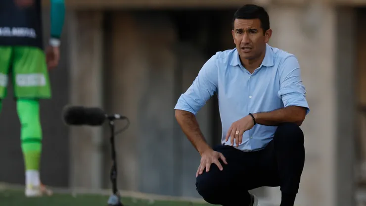 Víctor Rivero se la jugó por Palestino como el mejor equipo del fútbol chileno (Photosport).